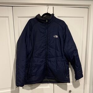 The North Face Dark Blue Insulated Jacket